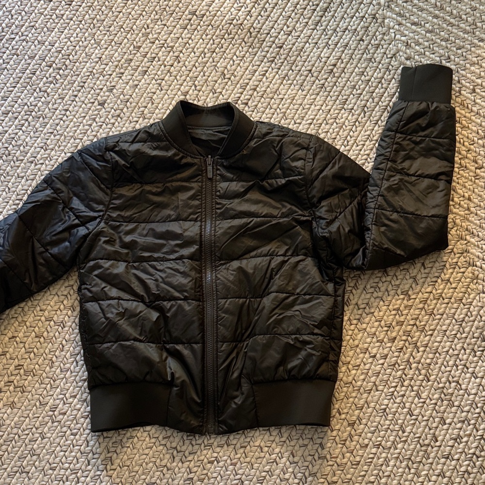 Lululemon Women’s Army Green Reversible Bomber Jacket